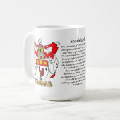 Stoddard, der Ursprung, die Bedeutung und das Kaffeetasse (Vorderseite Links)