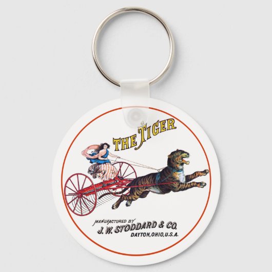 Stoddard Tiger Schlüsselanhänger (Vorderseite)