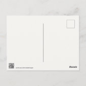 Stoddard's Map of the Adirondack Wilderness, 1883 Postkarte (Rückseite)