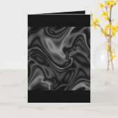 Stoff063 Karte (Gelbe Blume)