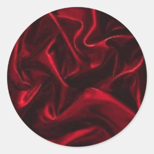 Stoff079 Runder Aufkleber