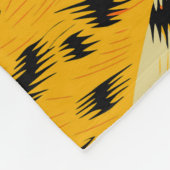 Stoff abstrakt gemischt Tierhaut Textur Hintergrun Fleecedecke (Ecke)