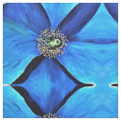 Stoff - Abstrakter Blaumohn (Nahaufnahme)