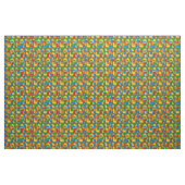 Stoff aus farbigen Kunststoffblöcken (Yard (91,4 cm))