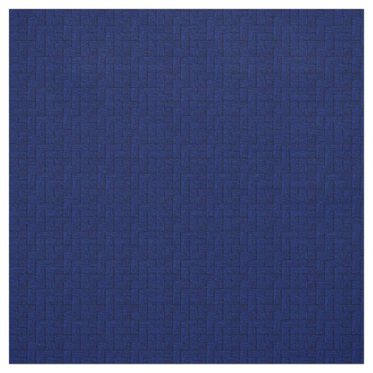 Stoff aus Maze-Baumwolle in der Nacht (58" Breite) (Muster)