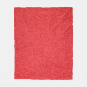 Stoff aus rotem Stoff Fleecedecke