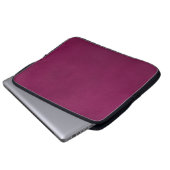 Stoff aus Samt Laptopschutzhülle (Vorne Knopf)