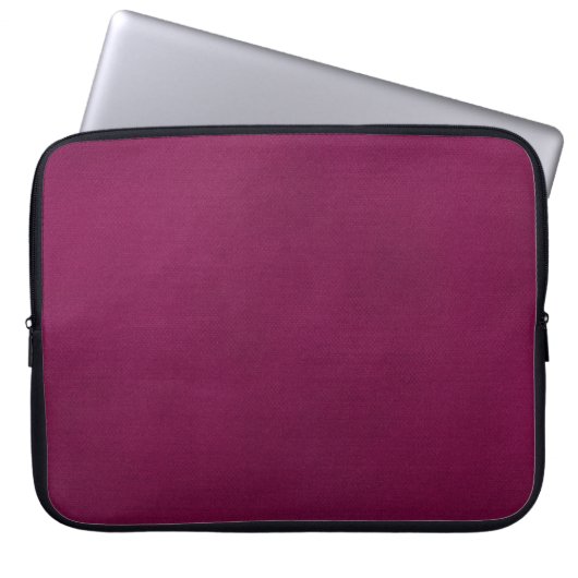 Stoff aus Samt Laptopschutzhülle (Vorderseite)