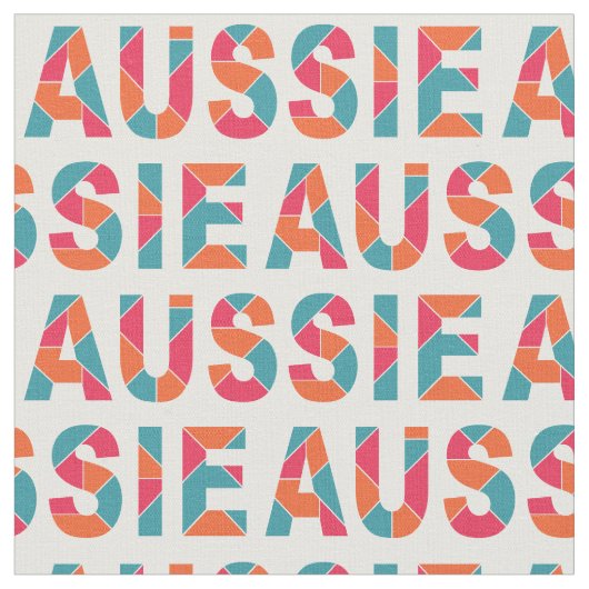 Stoff "Aussie" (Nahaufnahme)