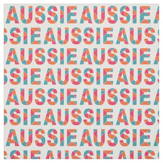 Stoff "Aussie" (Muster)