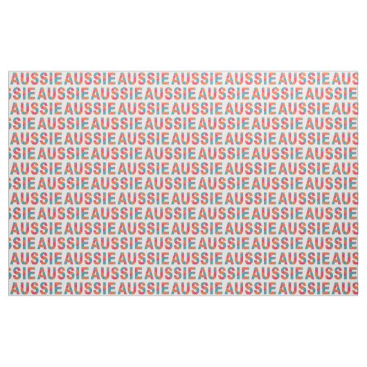 Stoff "Aussie" (Fat Quarter (45,7 x 55,9 cm))