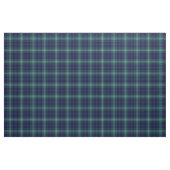 Stoff - Blauer und grüner Tartan (Yard (91,4 cm))