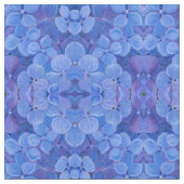Stoff - Blue Hydrangea (Nahaufnahme)