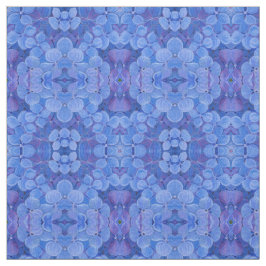Stoff - Blue Hydrangea