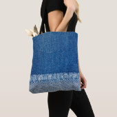 Stoff Blue Jeans Background, Denim Textur Tasche (Von Nahem)