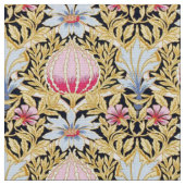 Stoff - Blumenmuster im Jugendstil (Nahaufnahme)