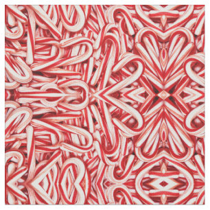 Stoff - Candy Cane Abstrakt.