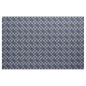 Stoff - Crazy Buffalo Karo in Blau und Taupe (Yard (91,4 cm))