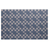 Stoff - Crazy Buffalo Karo in Blau und Taupe (Fat Quarter (45,7 x 55,9 cm))
