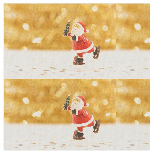 Stoff des Weihnachtsmanns! (Nahaufnahme)