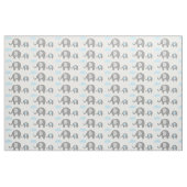 Stoff - Elefanten Blau (Fat Quarter (45,7 x 55,9 cm))