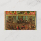 Stoff-Farbstoffe, die ihren Handel und Fähigkeiten Visitenkarte (Rückseite)