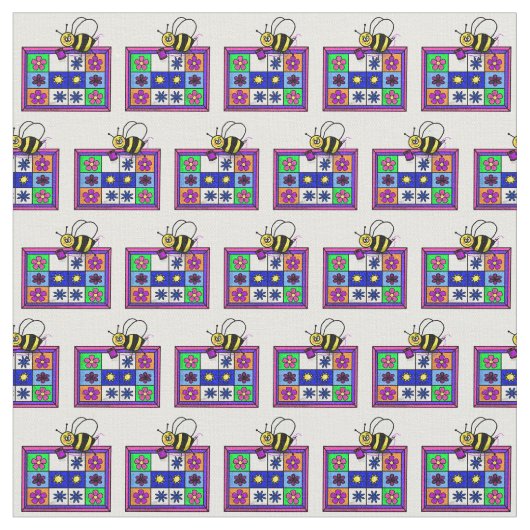 Stoff für Bienenrückstände (Nahaufnahme)