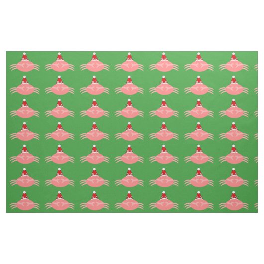 Stoff für Weihnachtskrebse (Fat Quarter (45,7 x 55,9 cm))