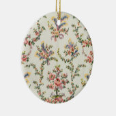 Stoff gesponnen für Königin Marie Antoinette beim Keramik Ornament (Rechts)