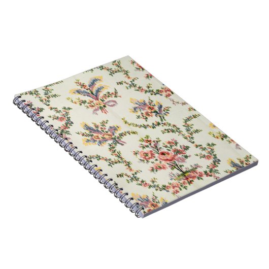 Stoff gesponnen für Königin Marie Antoinette beim Notizblock (Rechte Seite)