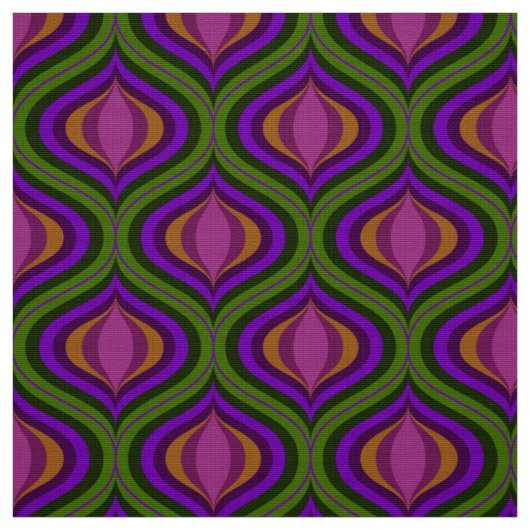Stoff im Stil der Mitte des 20. Jahrhunderts 60er (Muster)