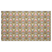 Stoff - Jugendstil-Muster (Fat Quarter (45,7 x 55,9 cm))