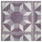 Stoff - Lila Quiltmuster (Nahaufnahme)