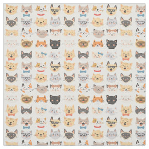 Stoff - Lustiges Gesicht