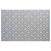 Stoff mit blauem Ikat-Muster (Fat Quarter (45,7 x 55,9 cm))