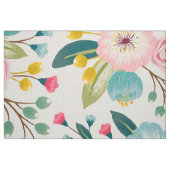 Stoff mit Blumenmuster - Anpassbar (Fat Quarter (45,7 x 55,9 cm))