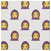 Stoff mit Emoji-Hidschab (Muster)