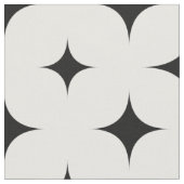 Stoff mit geometrischen Sternen (Nahaufnahme)