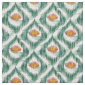 Stoff mit grünem Ikat-Muster (Muster)