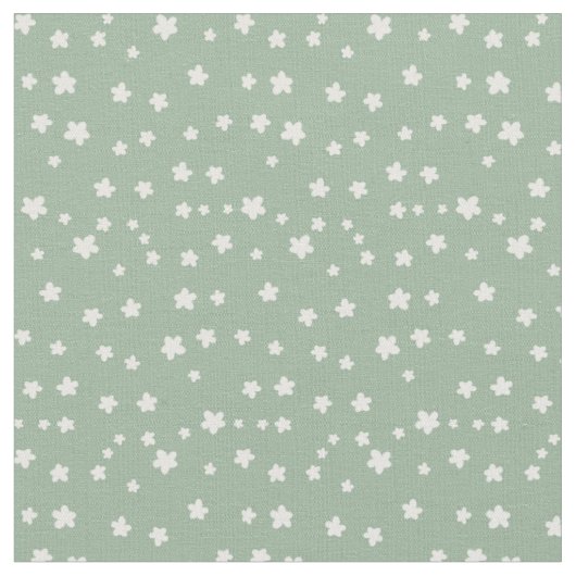 Stoff mit kleinem Blumenmuster (Nahaufnahme)