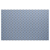 Stoff mit Schlappohren-Kaninchen (Blau) (Yard (91,4 cm))