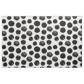 Stoff mit schwarzen und weißen Punkten (Fat Quarter (45,7 x 55,9 cm))