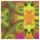 Stoff mit Spring Bouquet Design (Muster)