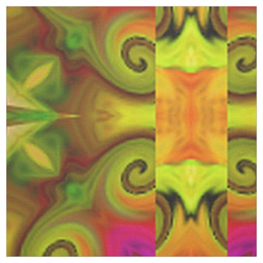 Stoff mit Spring Bouquet Design (Muster)