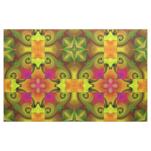 Stoff mit Spring Bouquet Design (Fat Quarter (45,7 x 55,9 cm))