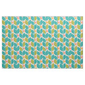 Stoff mit vintage Blumenmuster. (Fat Quarter (45,7 x 55,9 cm))