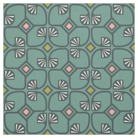 Stoff mit vintage Blumenmuster. (Muster)
