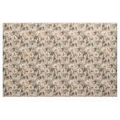 Stoff mit vintage Blumenmuster (Fat Quarter (45,7 x 55,9 cm))
