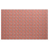 Stoff - rotes Paisleymuster (Yard (91,4 cm))