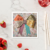 Stoff-Schleifen-Serviette Serviette (Beispiel)